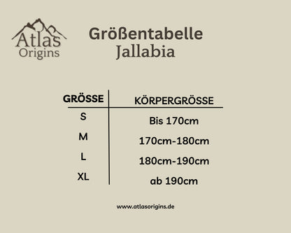 Graue Jallabia